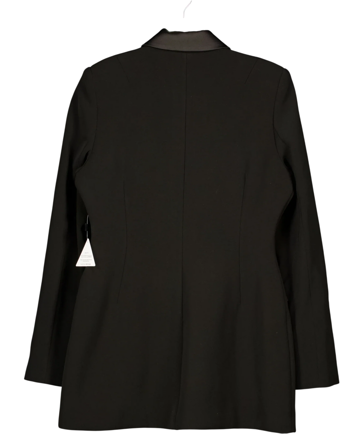 Nadine Merabi Black Monica Black Blazer Dress, size UK M — back