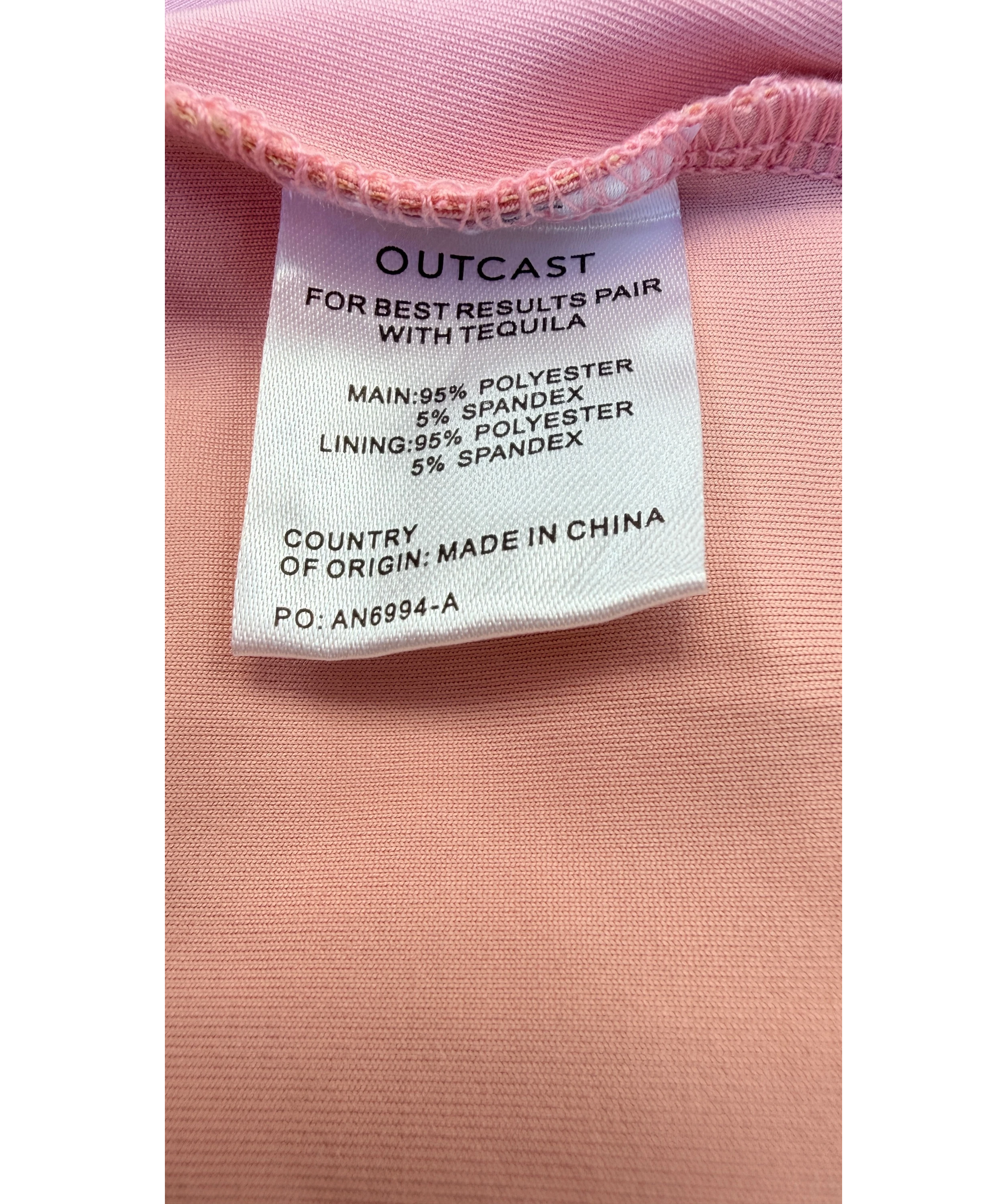 Outcast Pink Yuille Maxi Dress Karmyn Pink Floral, size UK S — label