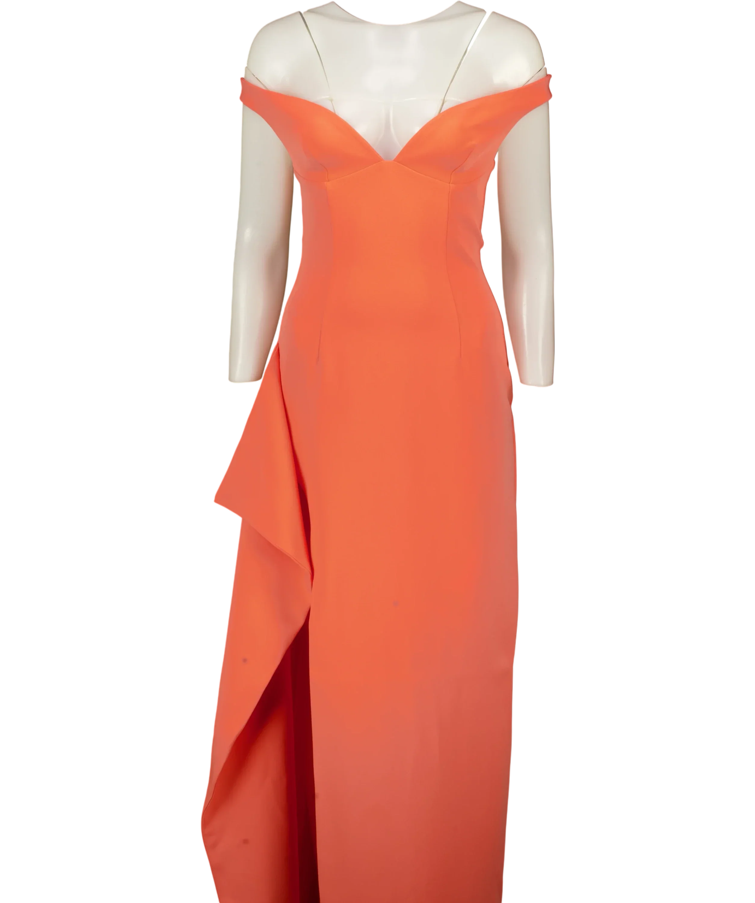 Babyboo Pink Khalesia Maxi Dress Coral Pink, size UK S — front