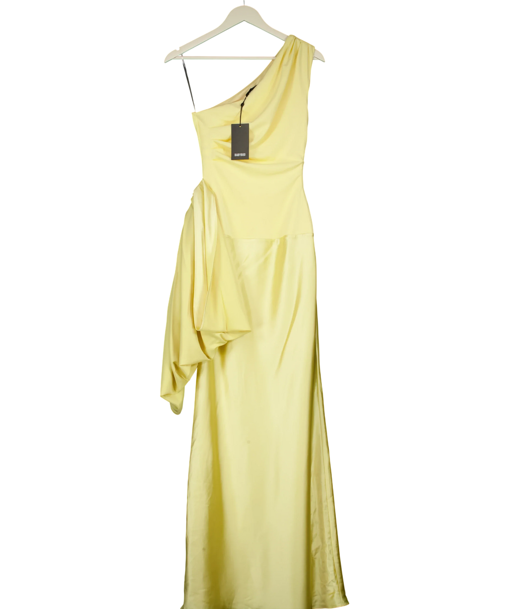 Babyboo Yellow Sadona Maxi Dress Lemon YELLOW, size UK S — front