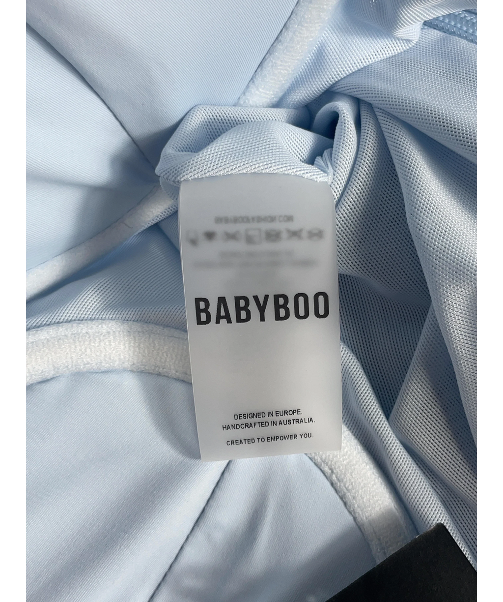 Babyboo Blue Carina Maxi Dress Glacier Blue, size UK S — label