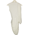 Babyboo White Mireya Mini Dress Ivory white, size UK S — front