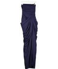Babyboo Blue Cyra Maxi Dress Navy, size UK S — front