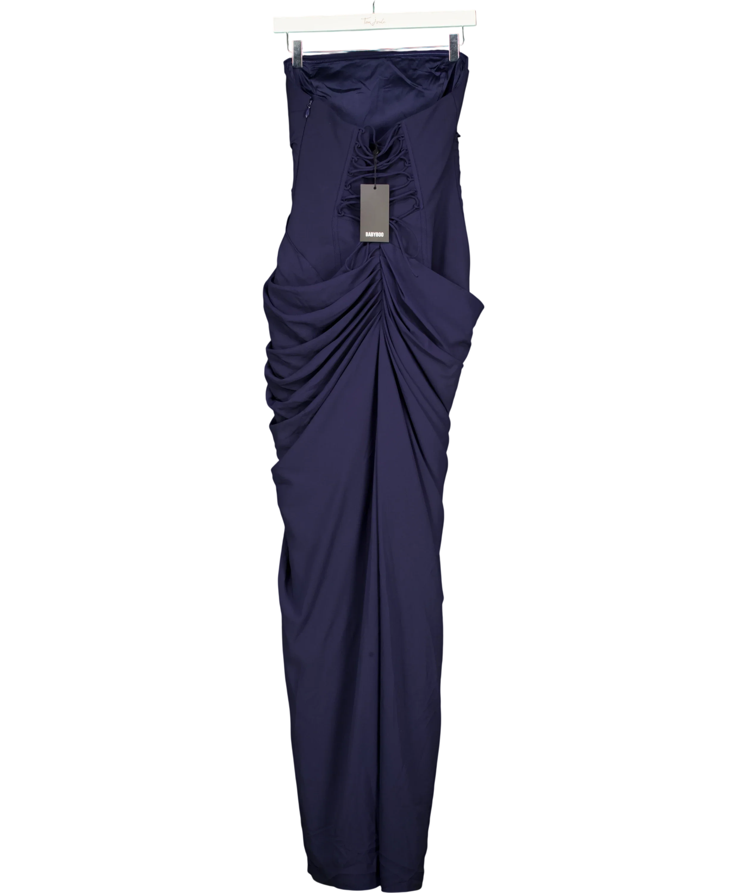 Babyboo Blue Cyra Maxi Dress Navy, size UK S — back