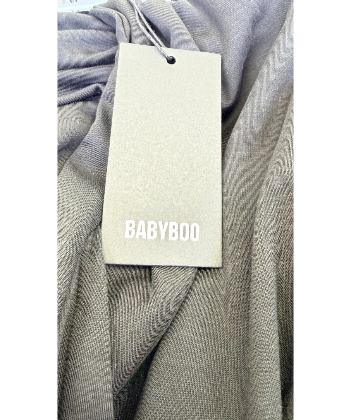 Babyboo Black Fenella High Neck Backless Maxi Dress Black, size UK S — detail