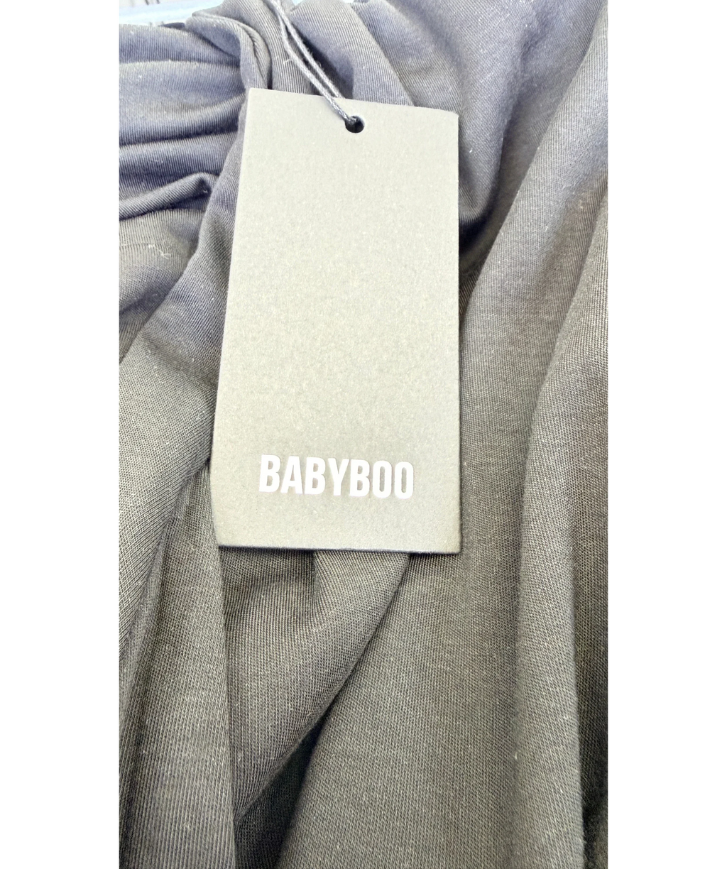 Babyboo Black Fenella High Neck Backless Maxi Dress Black, size UK S — detail