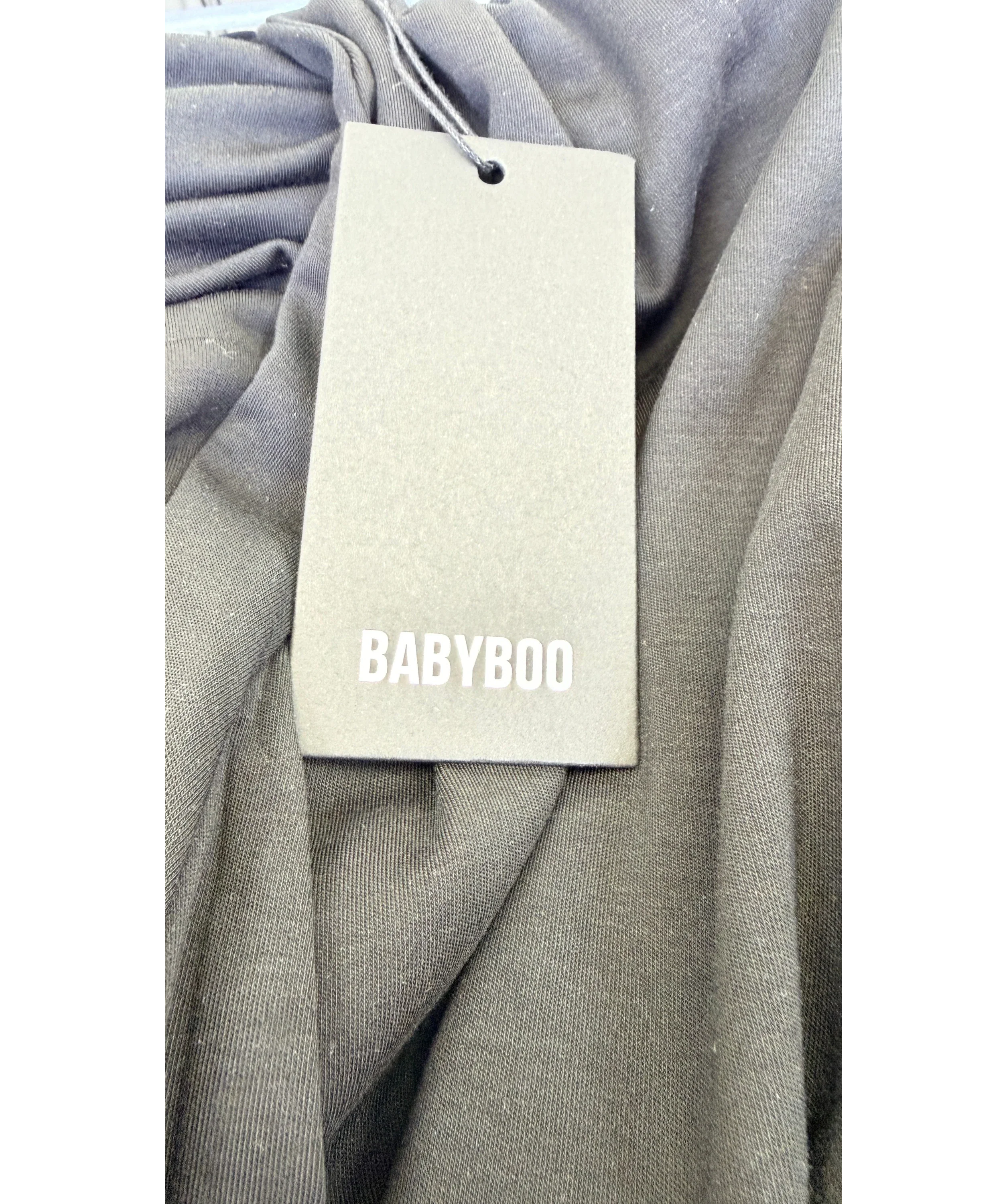 Babyboo Black Fenella High Neck Backless Maxi Dress Black, size UK S — detail