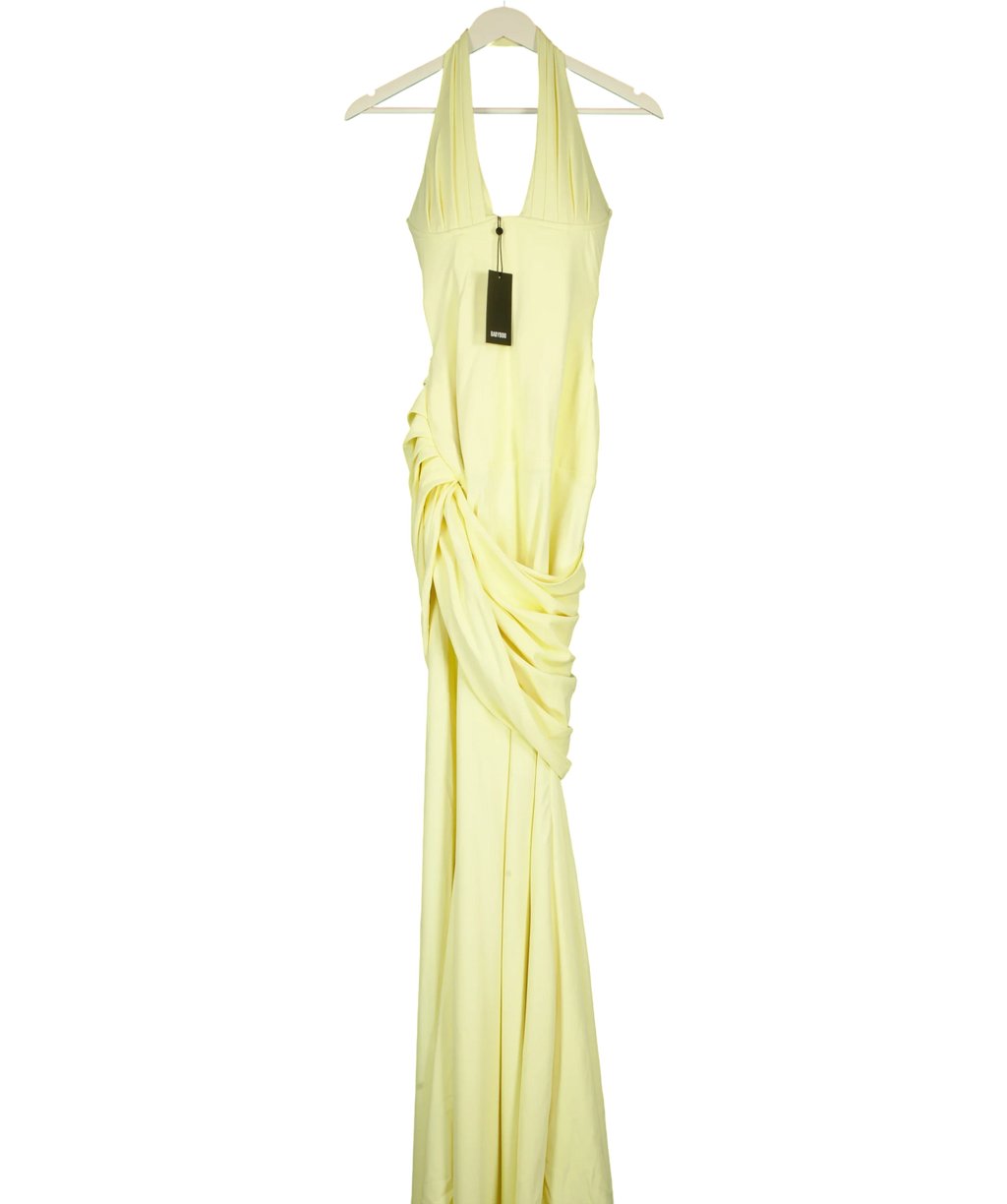 Babyboo Yellow Nehemia Gown Lemon Yelllow, size UK S — front
