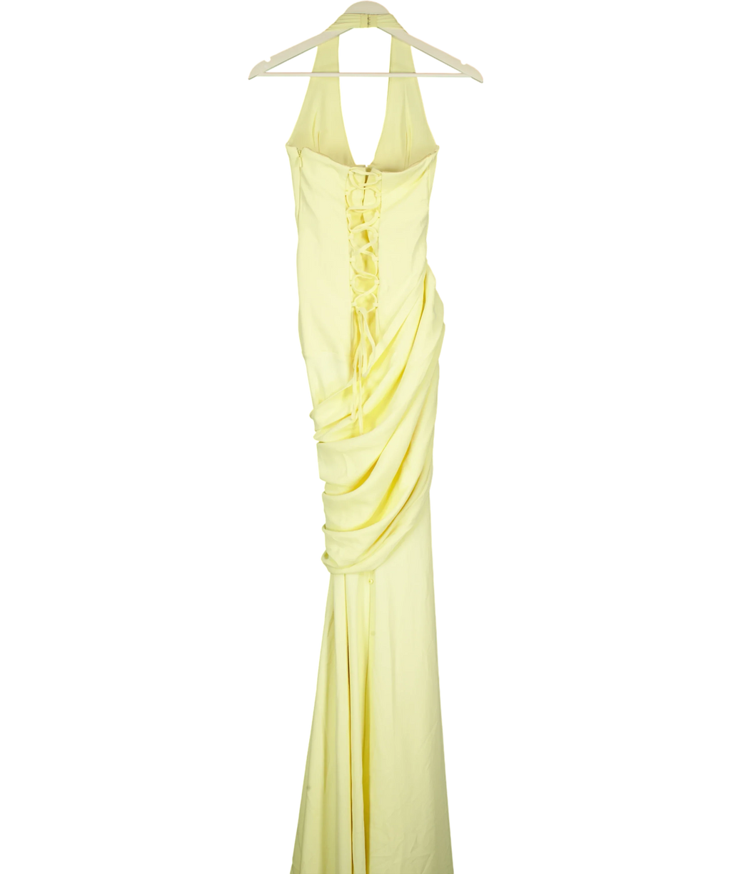 Babyboo Yellow Nehemia Gown Lemon Yelllow, size UK S — back