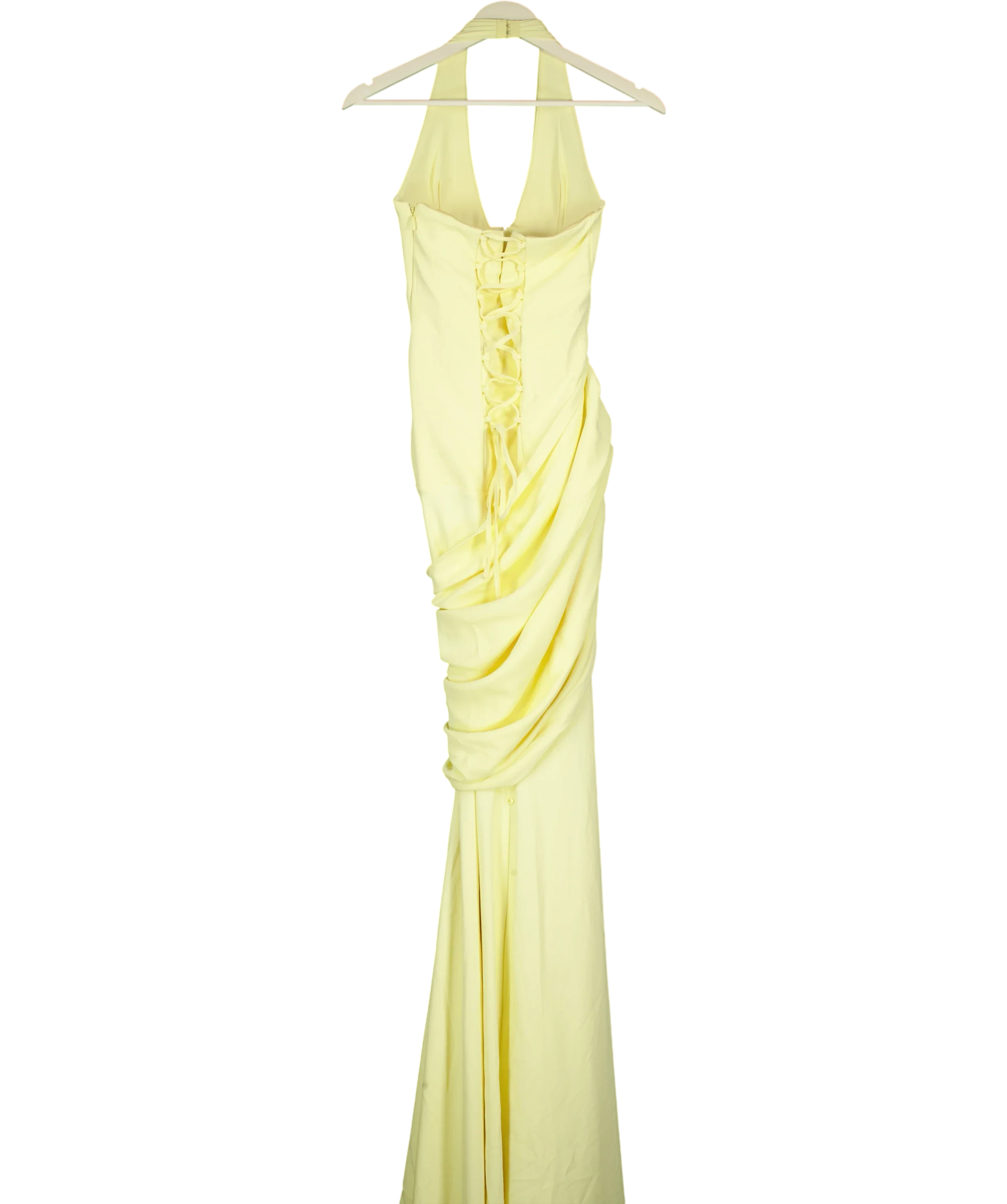 Babyboo Yellow Nehemia Gown Lemon Yelllow, size UK S — back