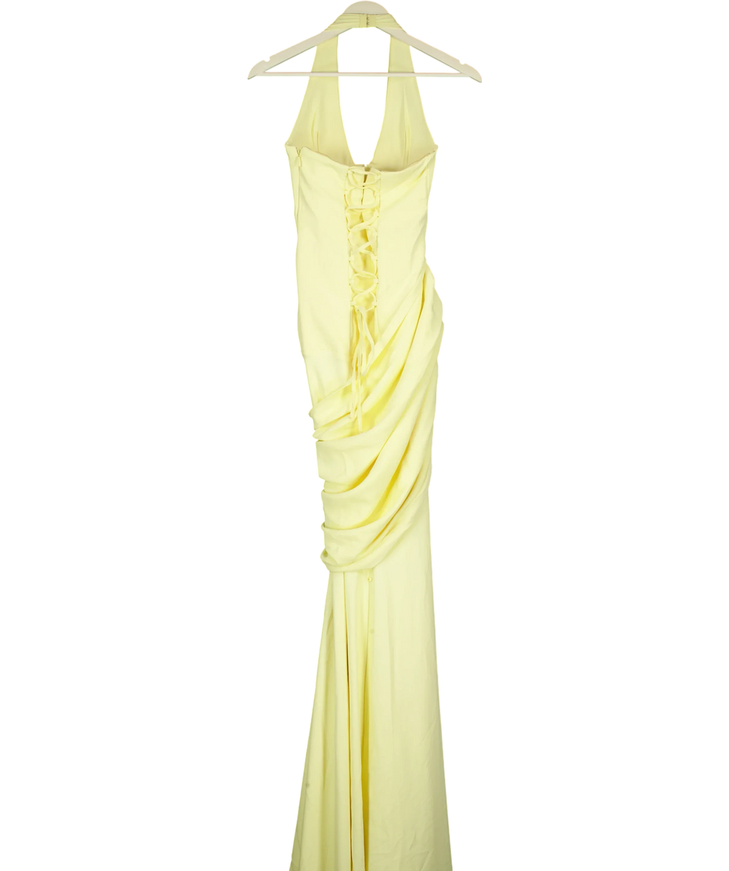 Babyboo Yellow Nehemia Gown Lemon Yelllow, size UK S — back