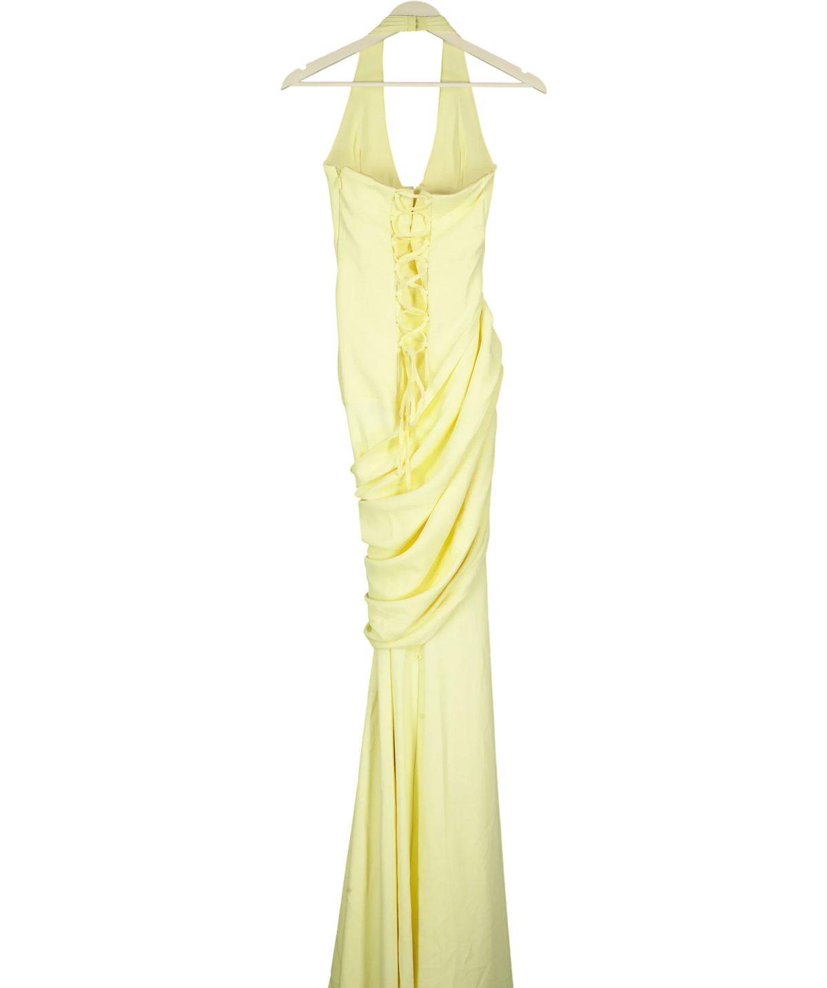 Babyboo Yellow Nehemia Gown Lemon Yelllow, size UK S — back