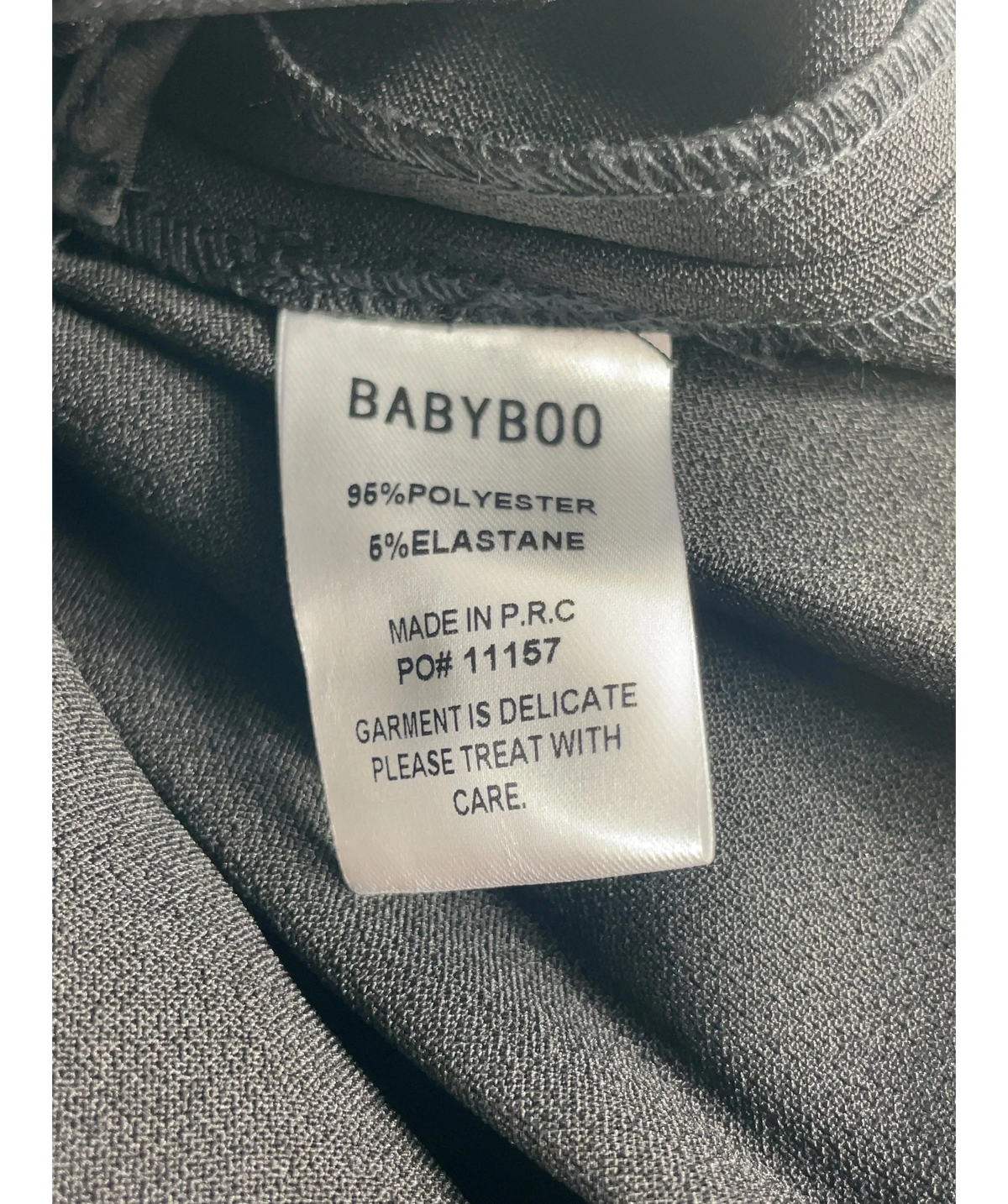 Babyboo Black Philippa Halter Waistcoat & Gretchen Skirt Set Black, size UK S — label