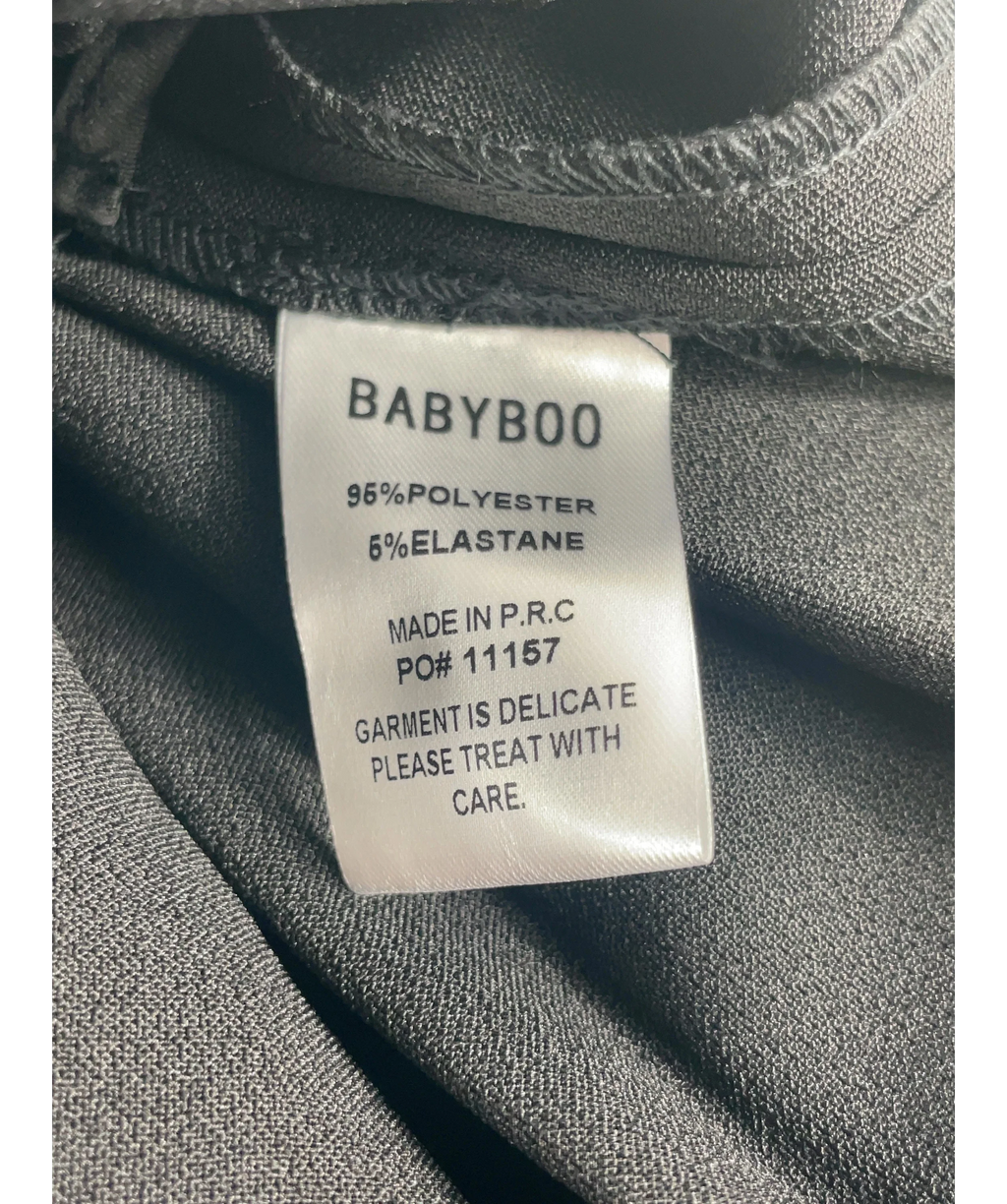 Babyboo Black Philippa Halter Waistcoat & Gretchen Skirt Set Black, size UK S — label