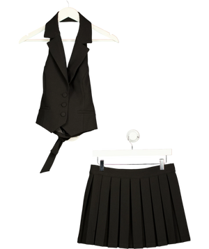 Babyboo Philippa Halter Waistcoat & Gretchen Skirt Set Black UK S