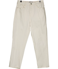 New Look Hannah Petite Ankle Grazer White Jeans UK 8 — Front