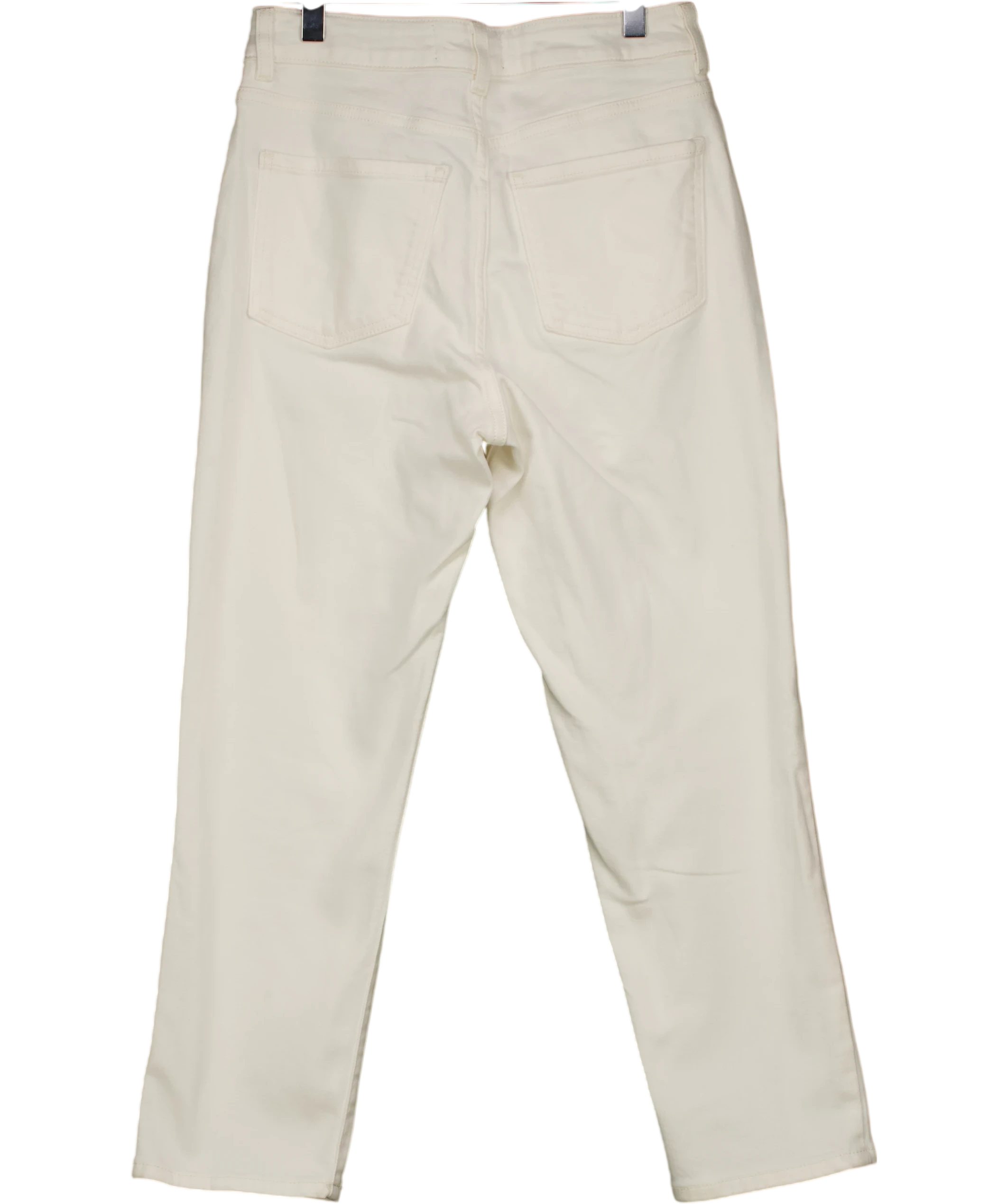 New Look Hannah Petite Ankle Grazer White Jeans UK 8 — Back