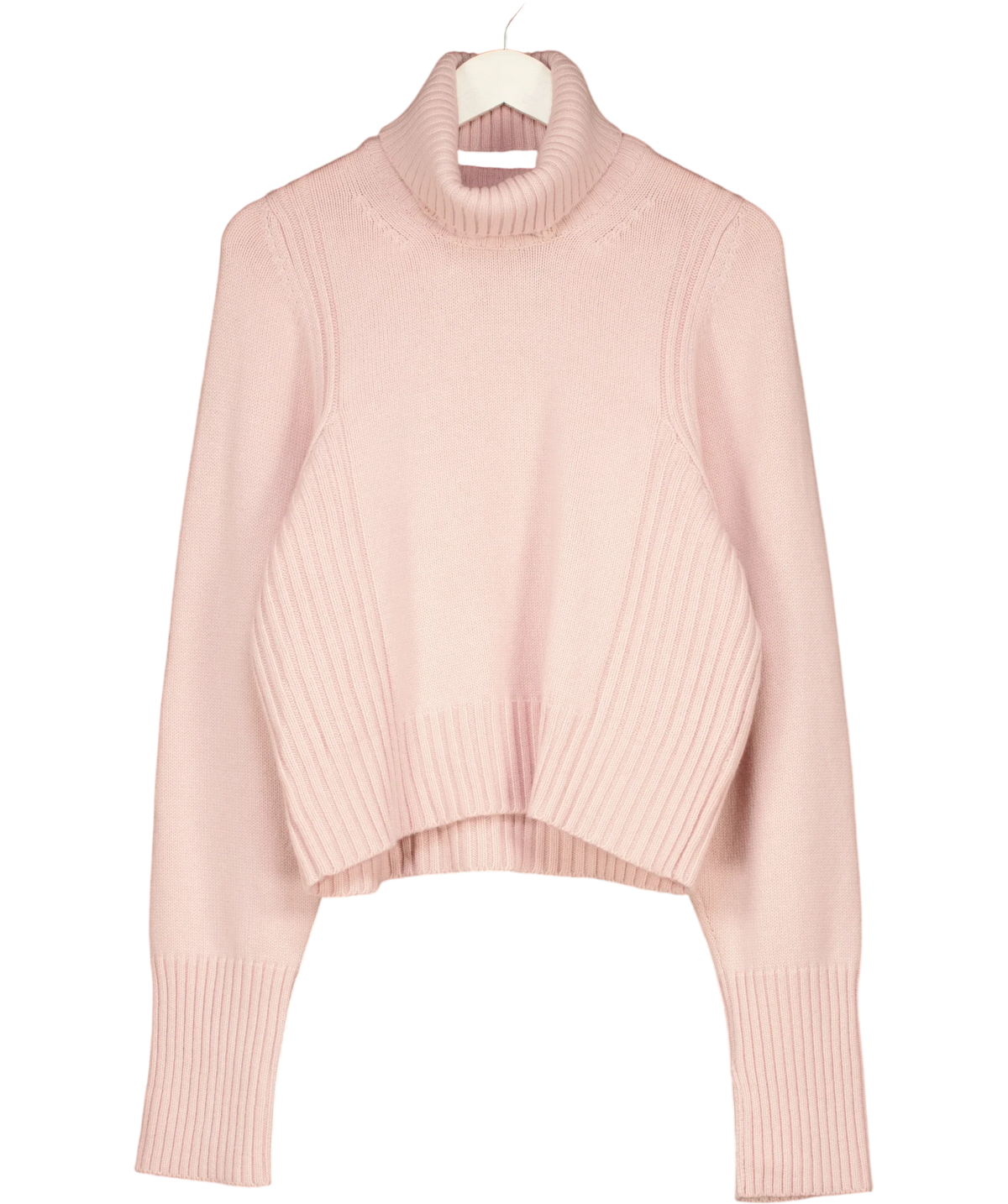 ME + EM Merino Cashmere Jumper + Snood Smoke Pink UK S — Extra shot