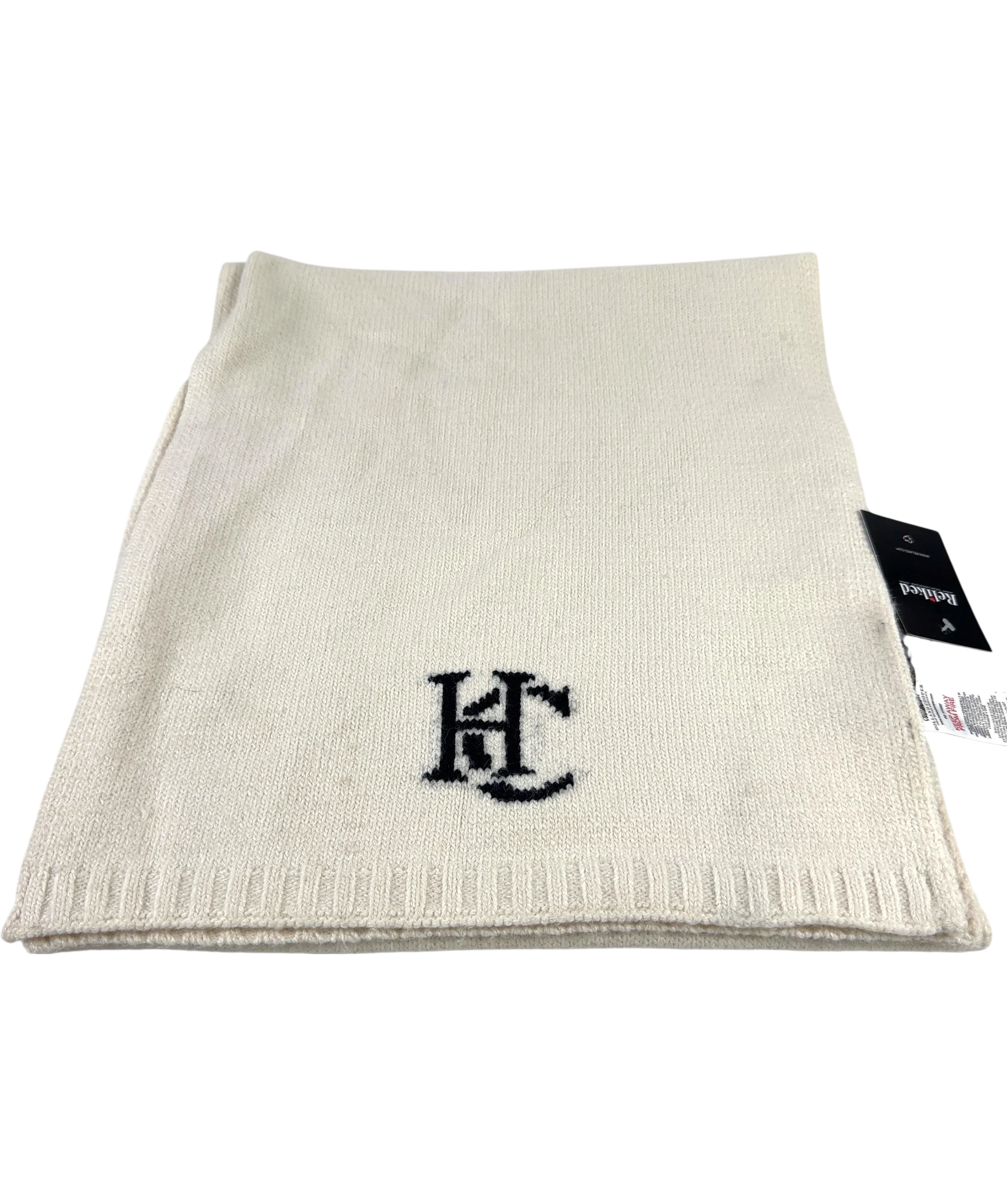 HOLLAND COOPER Cream Elle Scarf — front