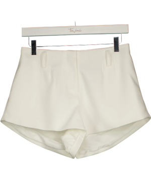 Noughts & Kisses Vienna Ivory White Tailored Shorts UK XS