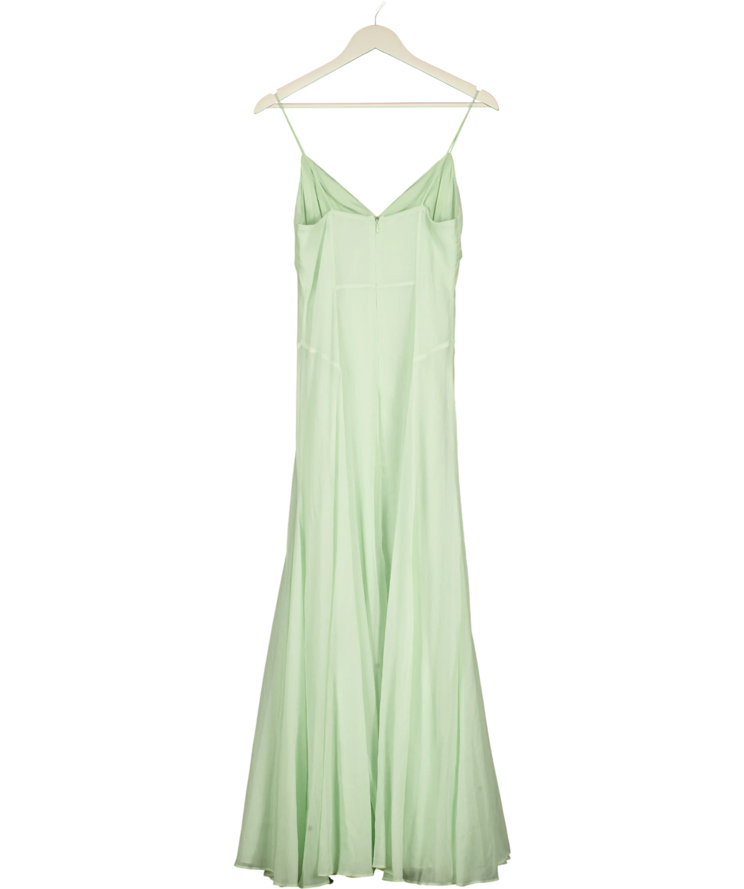 KAREN MILLEN Green Crystal Embellished Midi Dress Green, size UK 6 — back