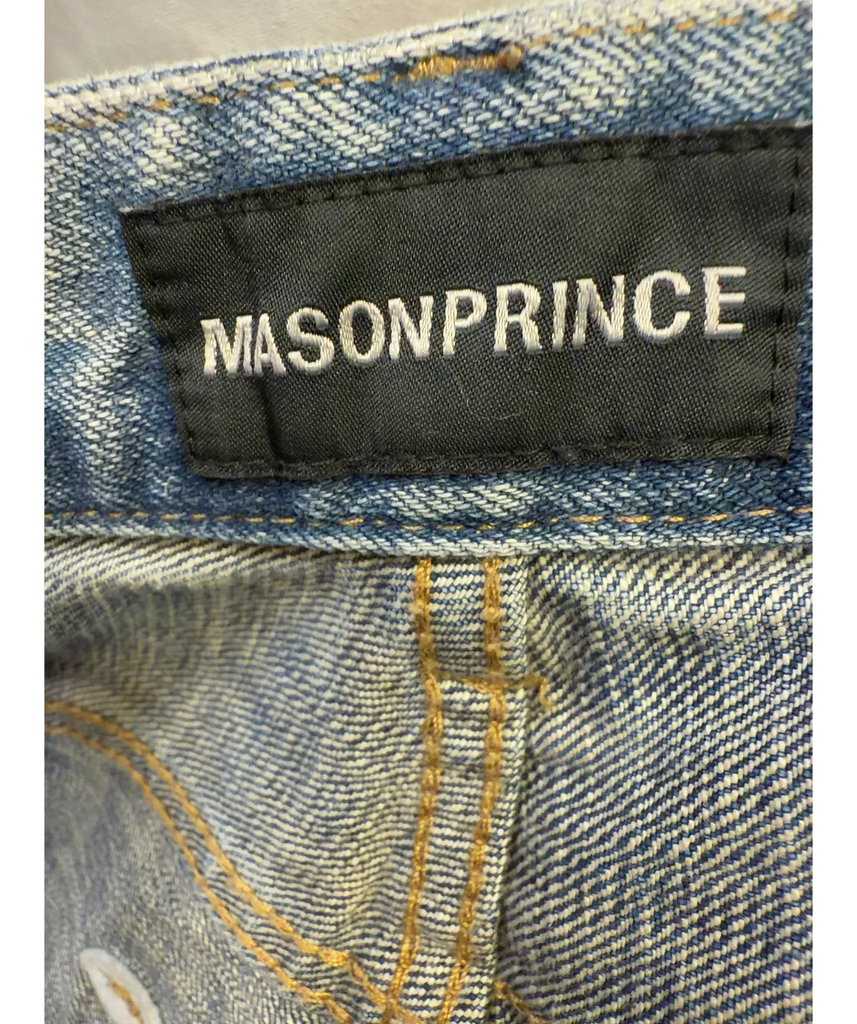 Mason Prince Blue Colour, size UK M — detail