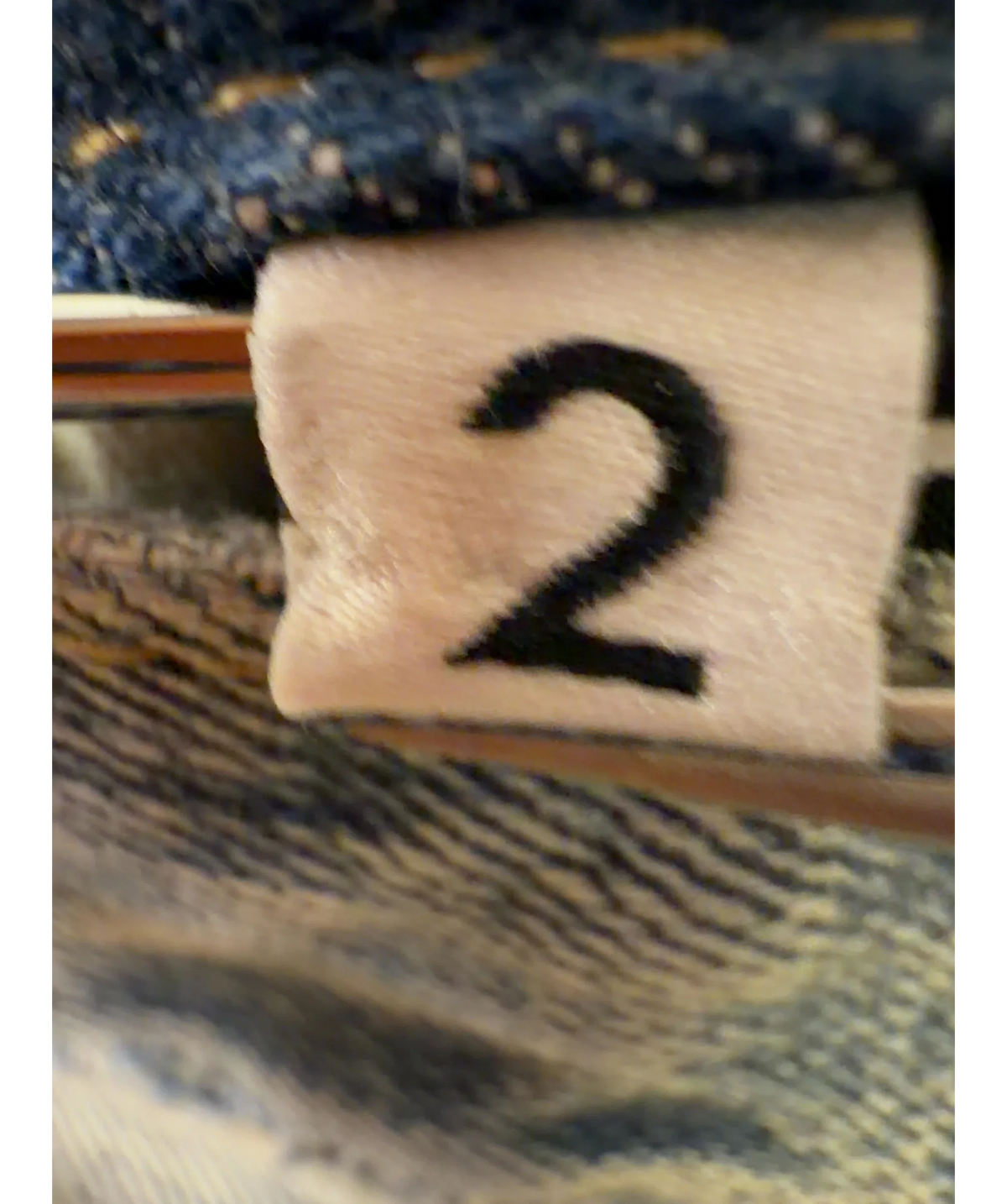 Mason Prince Blue Colour, size UK M — care label