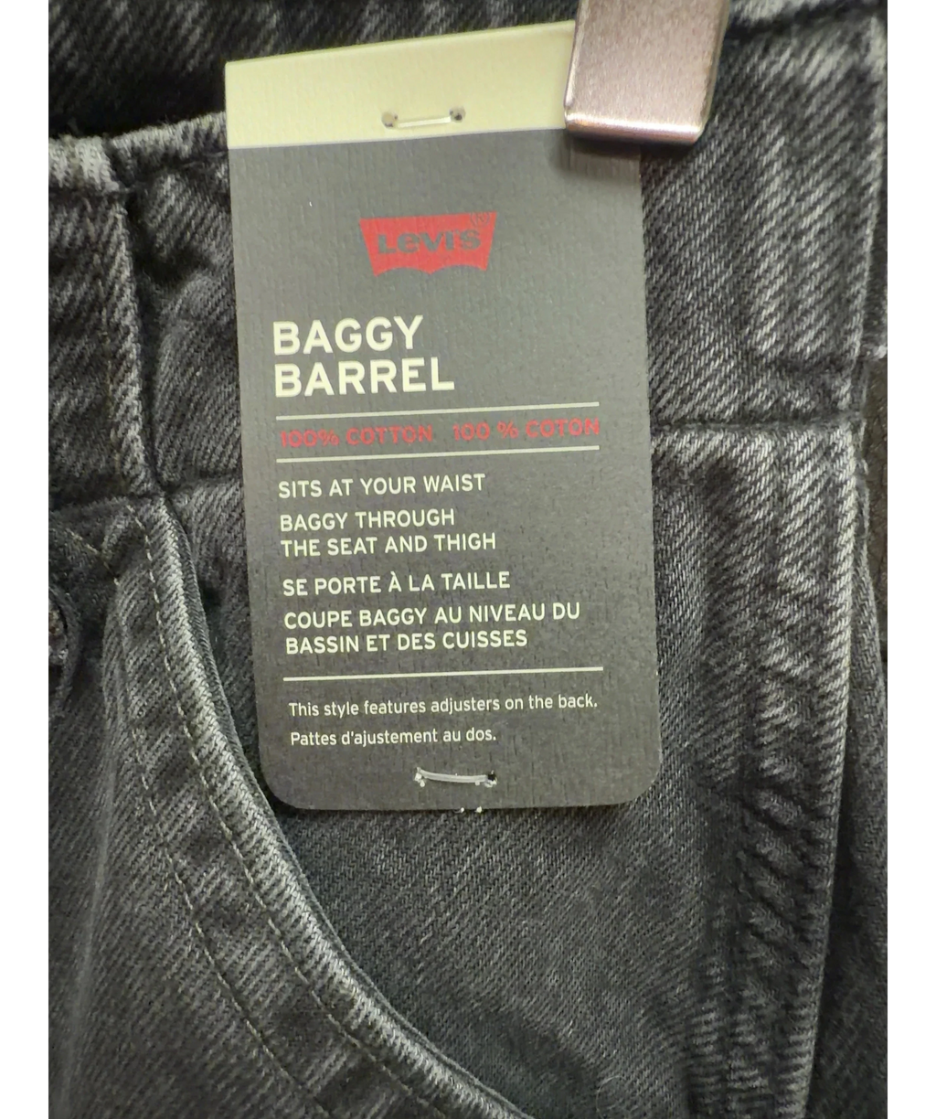 Levis Baggy Barrel Jeans Black W30 — Brand