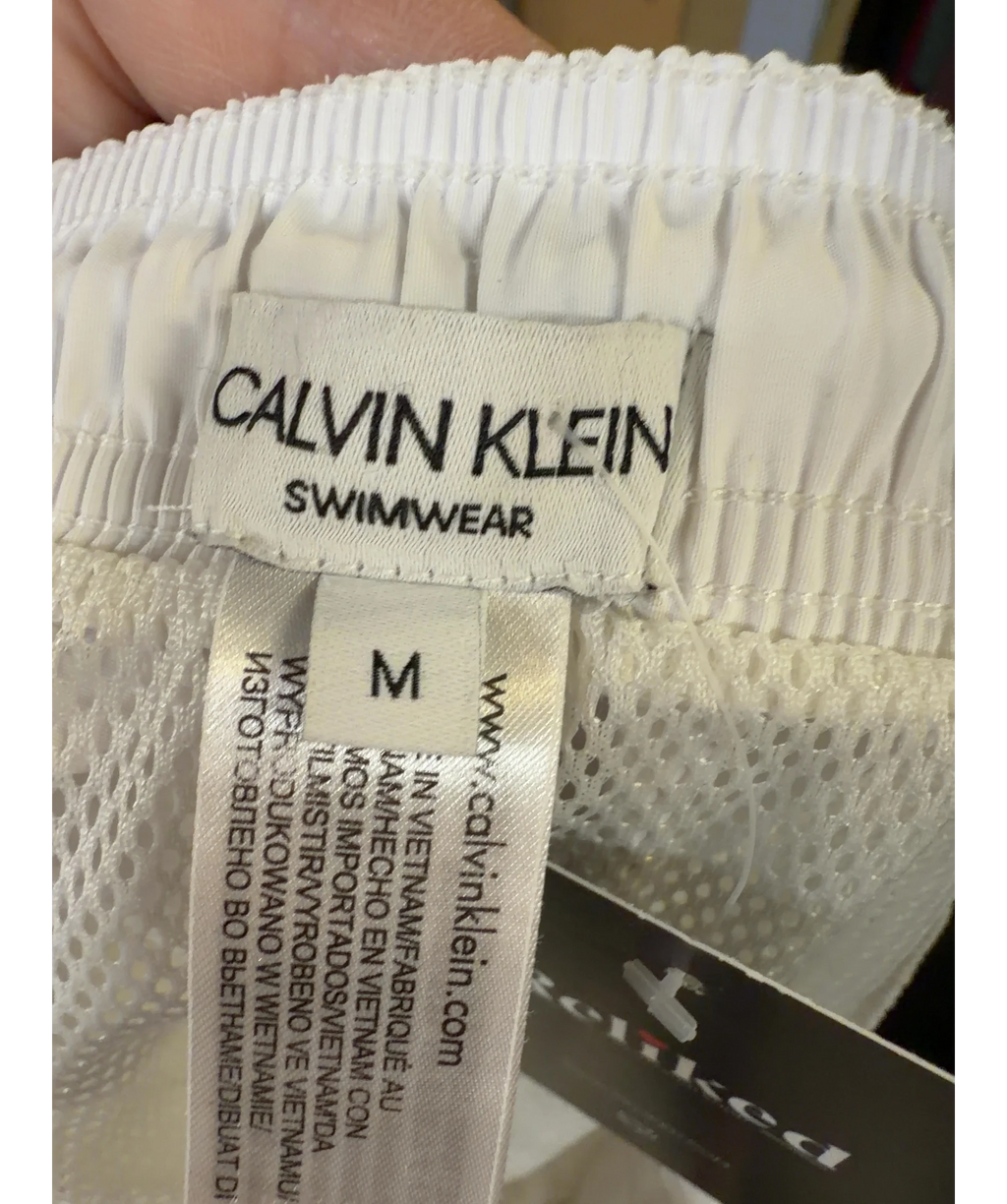 Calvin Klein White Colour, size UK M — care label