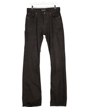Balenciaga Black Distressed Jeans W27
