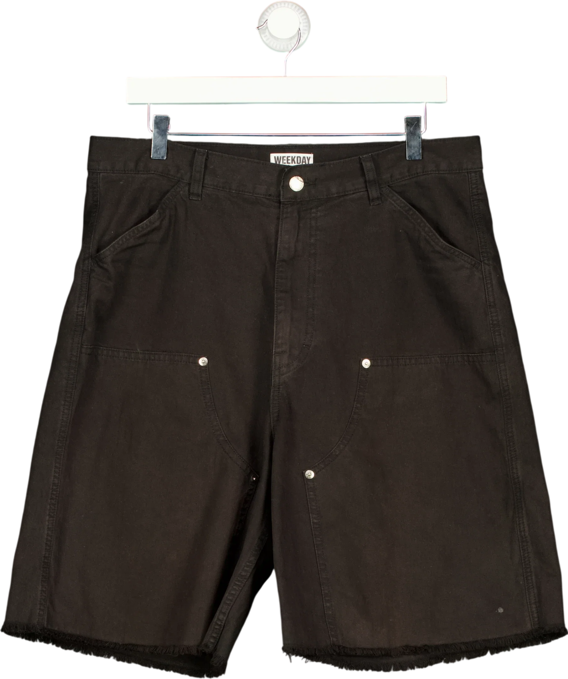 Weekday Black Colour, size W36 — front