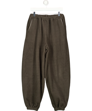 Taptaptap Fleece Sweatpants Brown UK M