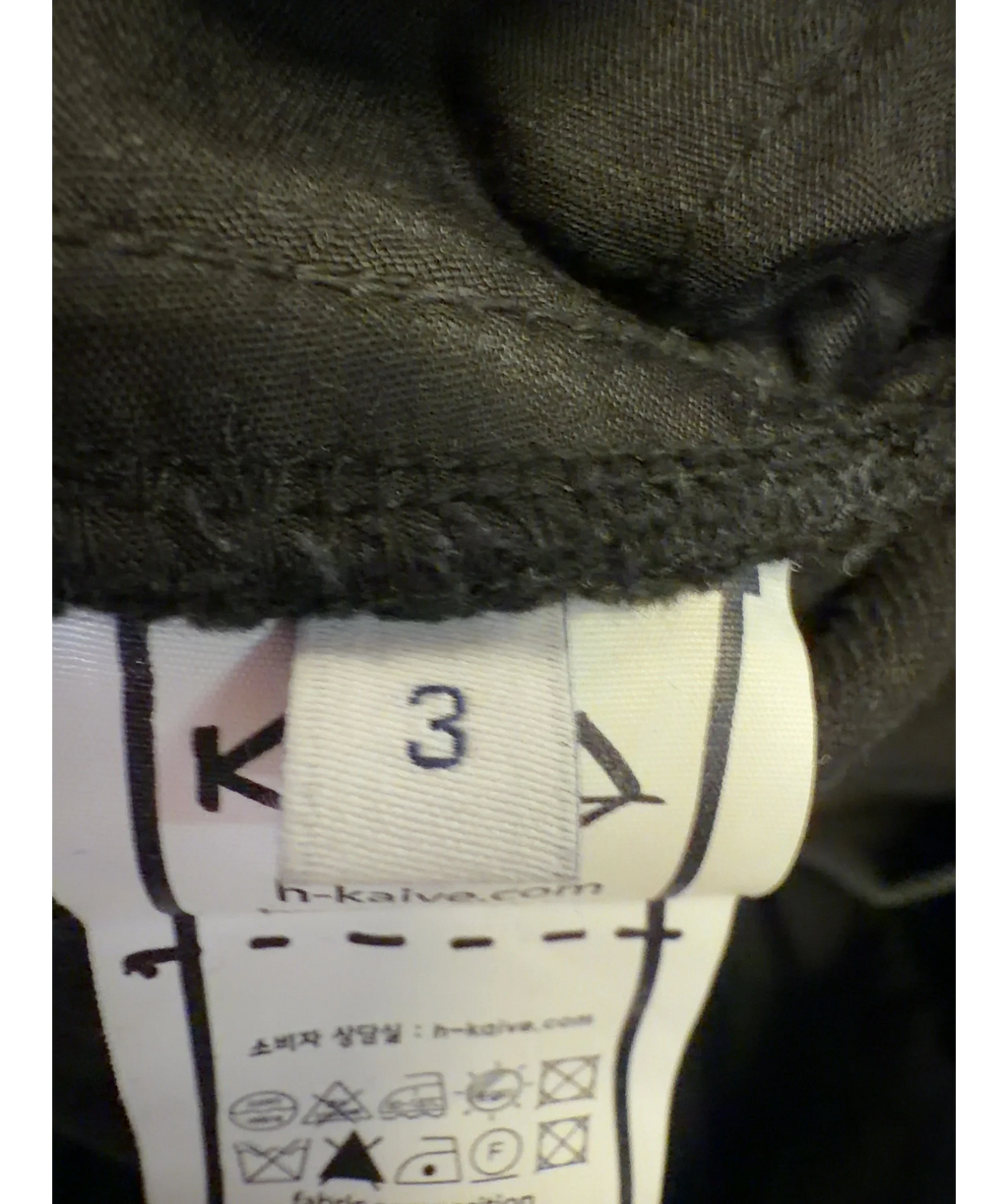 KAIVE Black Colour, size UK M/L — care label