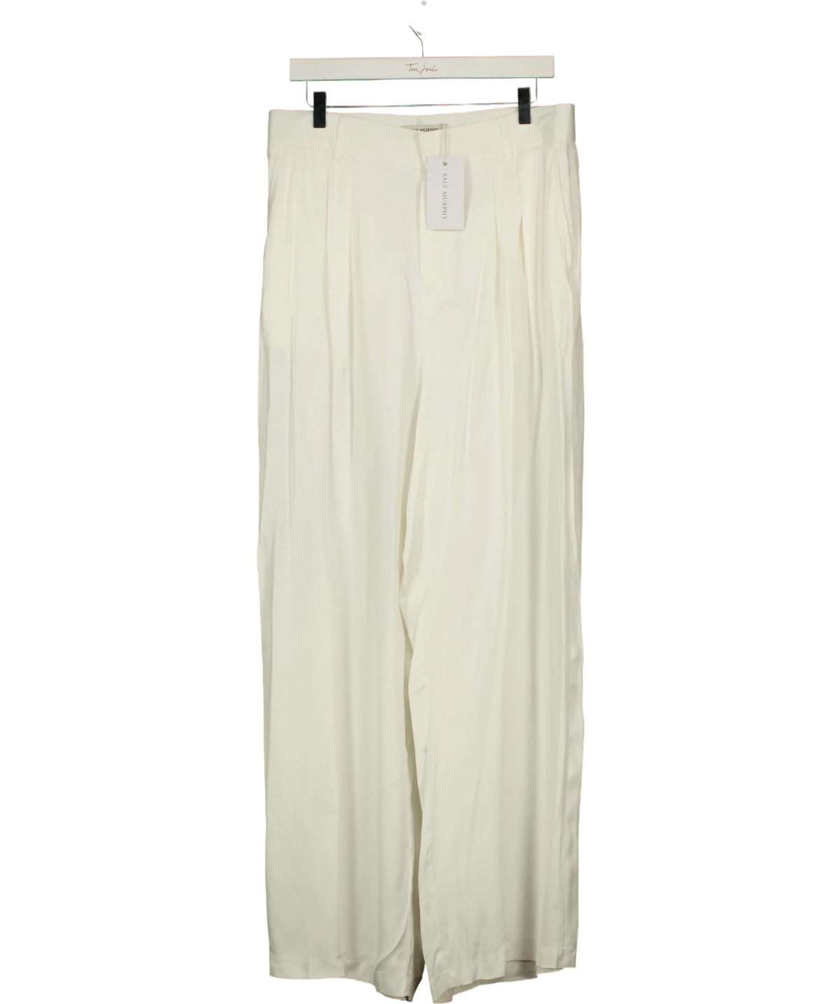 Salt Murphy Cream Benjamin Trousers, size UK 32 — front