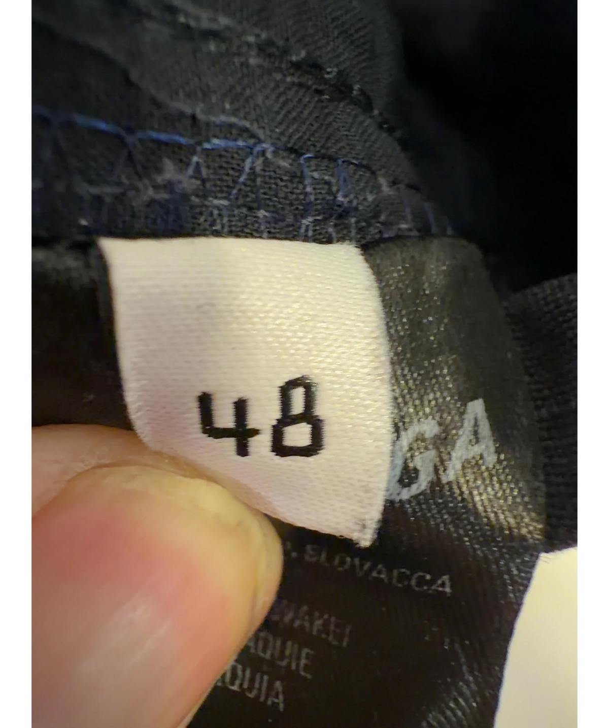 Balenciaga grey Colour, size W32 — care label