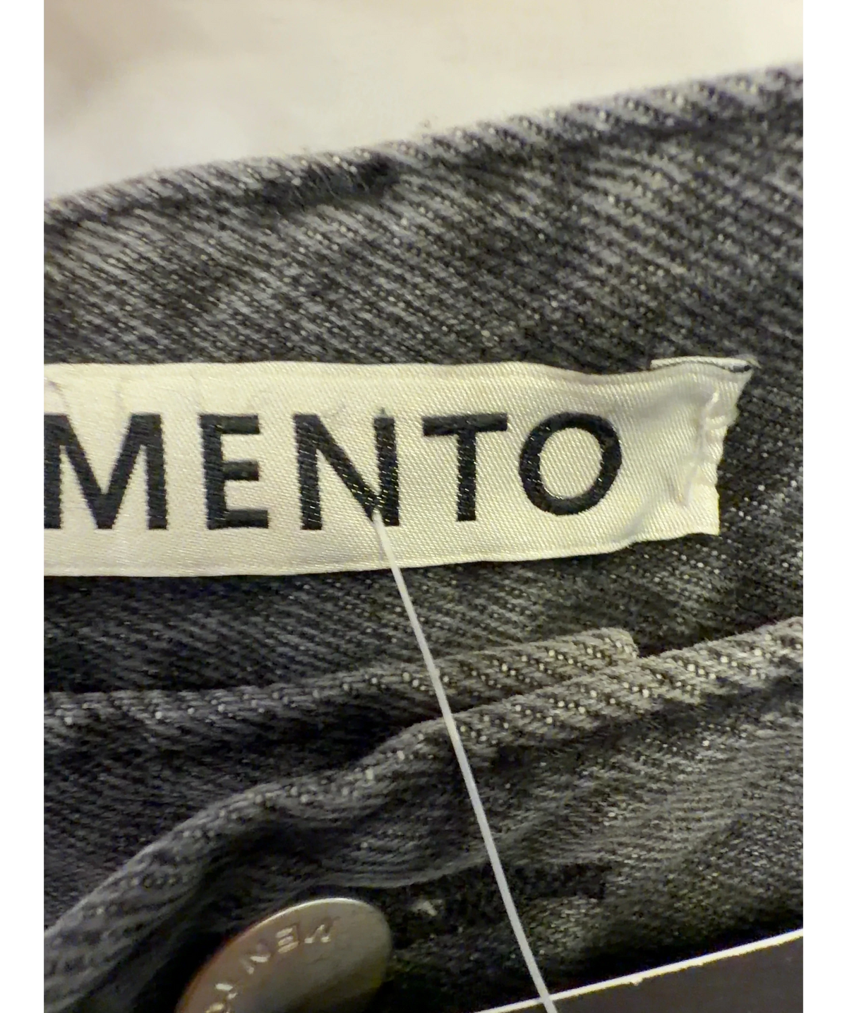 Mento Grey Colour, size UK L — detail
