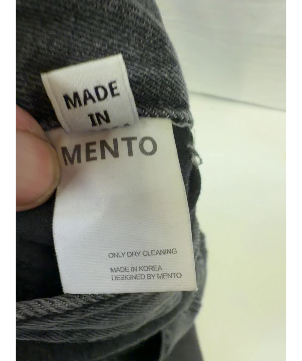 Mento Grey Colour, size UK L — label
