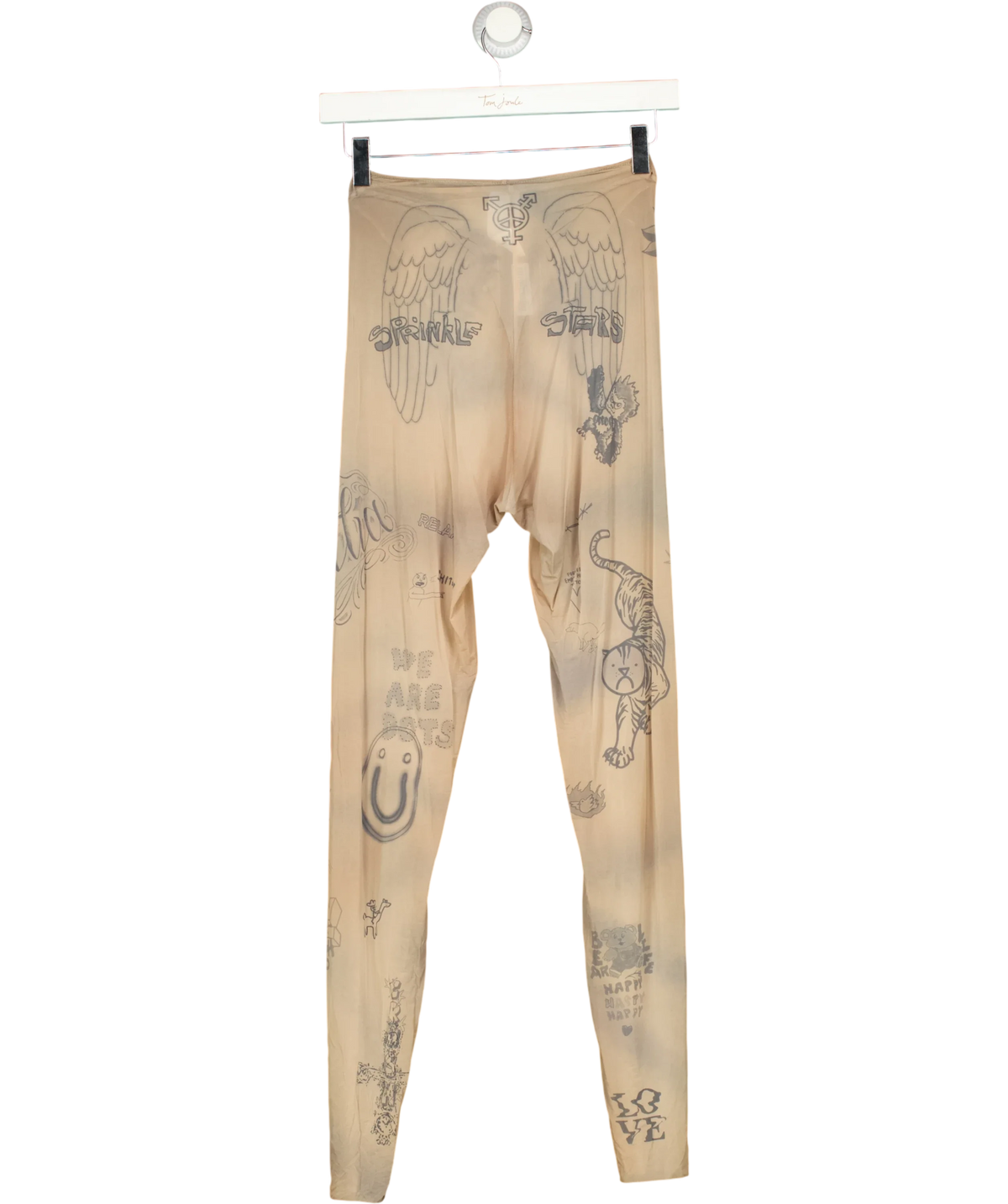 TTSWTRS Beige Colour, size UK L — back