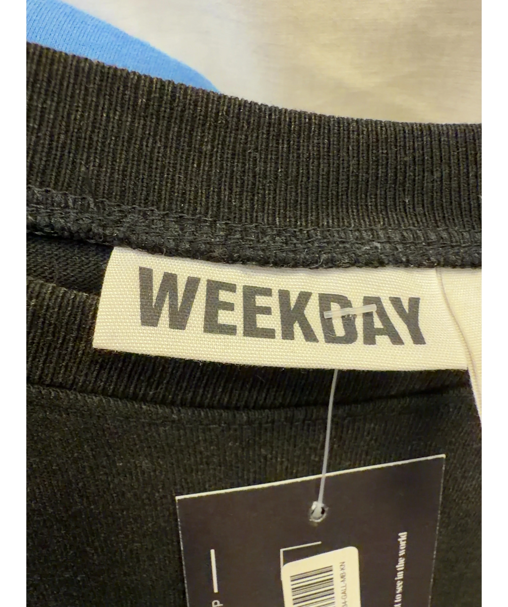 Weekday Black Colour, size UK M — detail