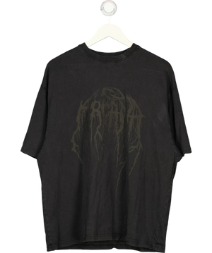 Arcana Heavy Metal T-Shirt Black And Grey UK L