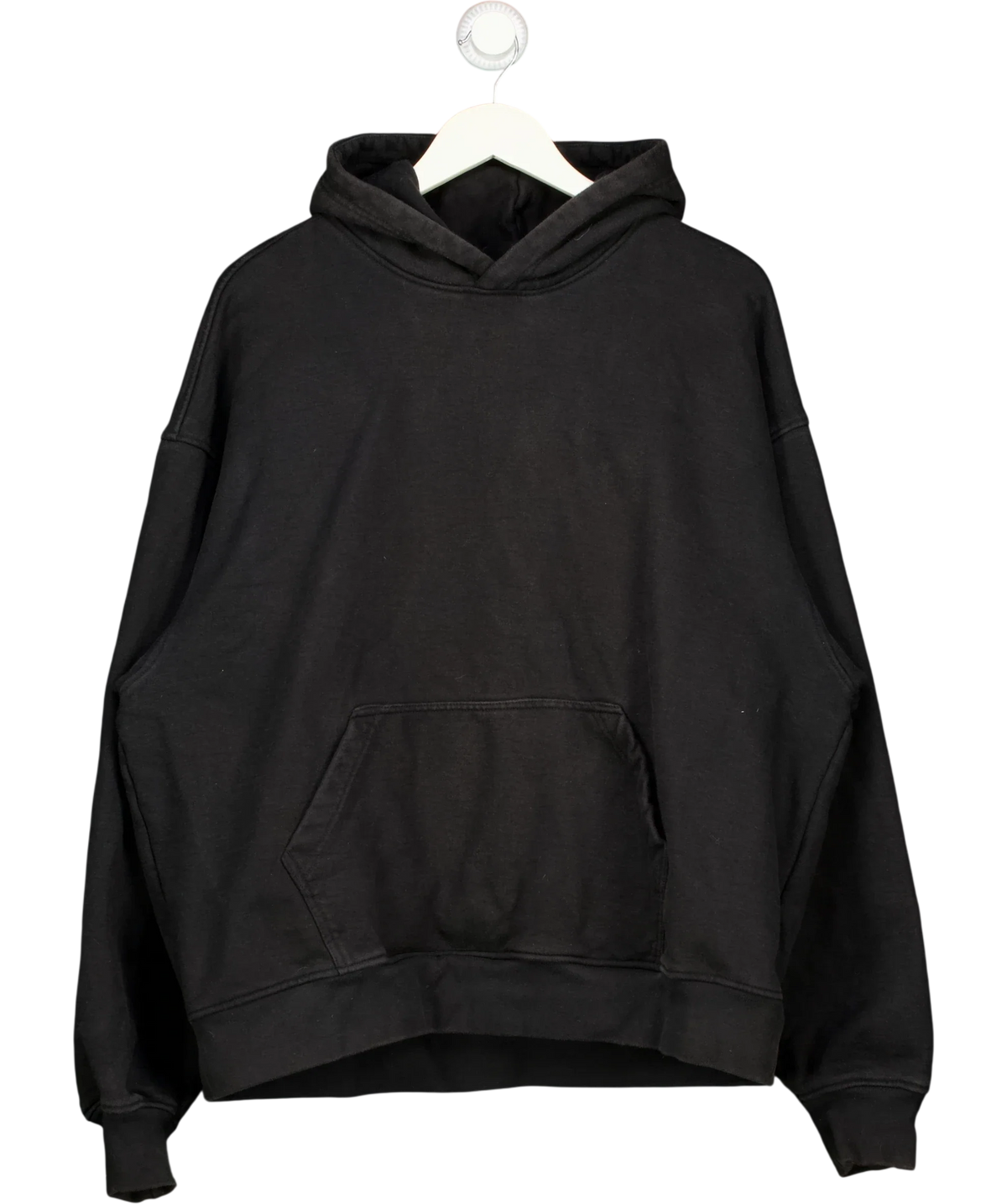 ARCANA Black Orbit Black Hoodie, size UK L — front