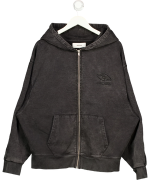 ARCANA Zip-Up Hoodie Black  UK M/L