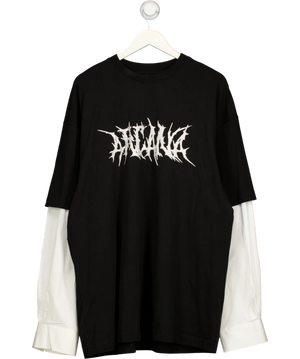ARCANA Heavy Metal T-Shirt Black And White UK XL