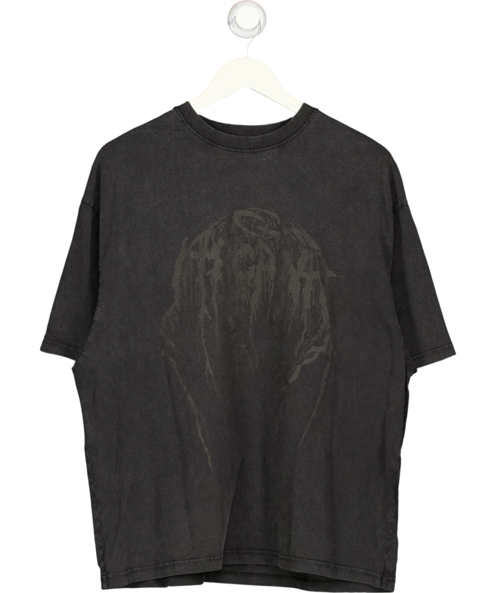ARCANA black Heavy Metal T-Shirt, size UK M — front