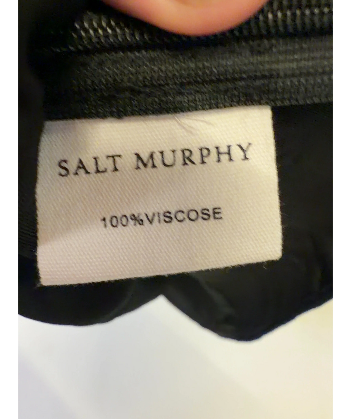 Salt Murphy Black Colour, size UK M — label