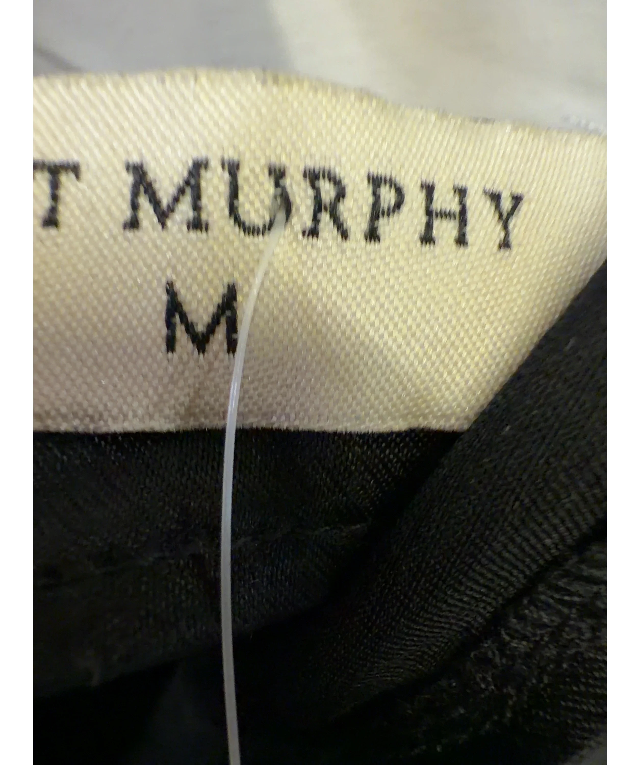Salt Murphy Black Colour, size UK M — care label