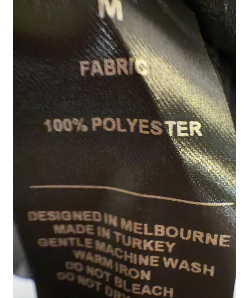 Salt Murphy Black Colour, size UK M — label