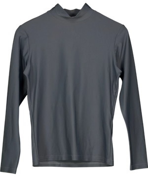 Arcana Grey Mock Neck Top UK L