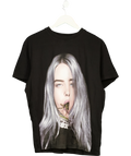 Billie Eilish Black Tarantula/Spider graphic t-shirt, size UK L — front