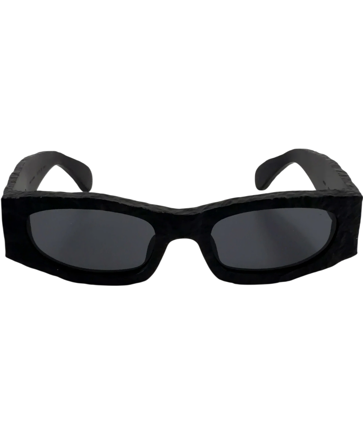 CamperLab Black Hirmu Black Acetate Sunglasses — front